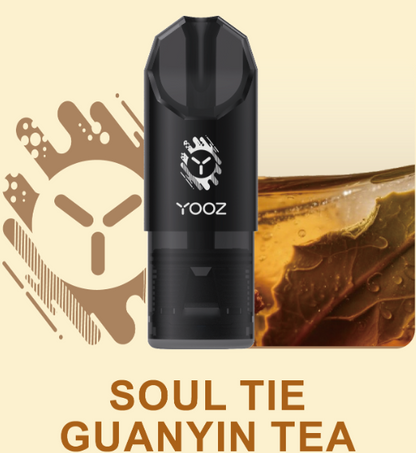 柚子YOOZ SOUL POD灵魂烟弹系列3.5ML大容量多口味可选柚子陶瓷芯通配烟弹-三颗起售 灵魂铁观音