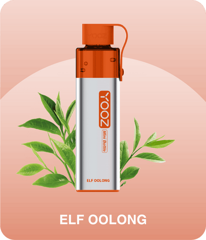 正品柚子迷你小酒瓶 YOOZ Mini Bottle大烟雾4000口食品级硅胶嘴套一次性电子烟-多口味可选 淘气乌龙