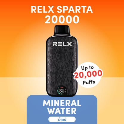 正品悦刻斯巴达 RELX Sparta大容量 20000口一次性电子烟-/智能液晶显示屏 矿泉水