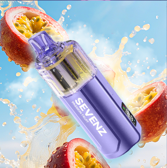 正品坦克7Z/SEVENZ TANK 18000口三档功率调节可视化油仓电量智能呼吸灯显示冰爽一次性电子烟-多口味可选 百香果
