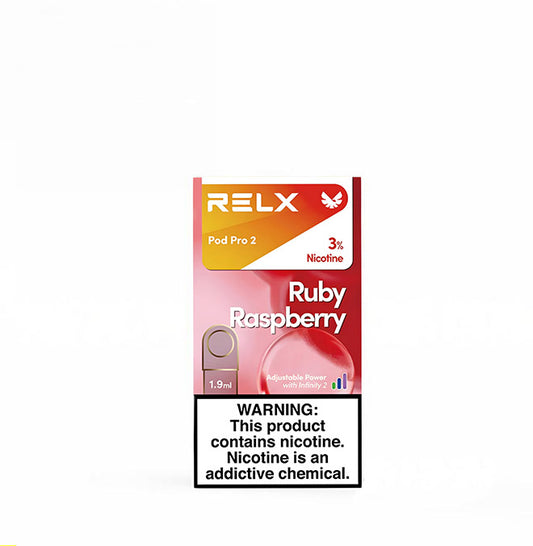 正品悦刻Relx外贸弹 红宝石覆盆子(Ruby Raspberry)口味-单颗装-(陶瓷芯版本)-三颗起售