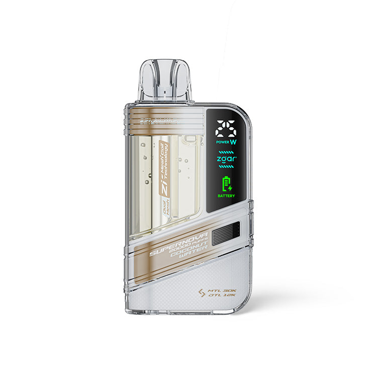 正品冰熊Zgar Supernova 20000口一次性电子烟-可视化烟仓/LED显示屏/可调节火力烟阻 【新口味】椰子水