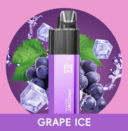 正品极星JEX FROST冰爽口味8000口一次性电子烟-多口味可选 葡萄