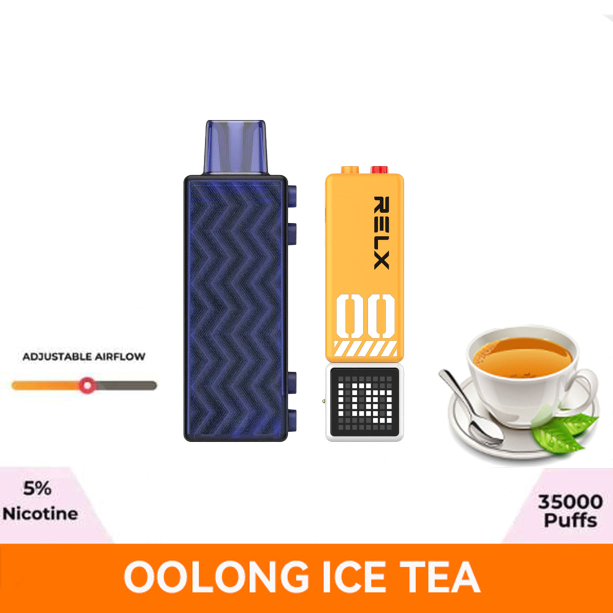 正品悦刻RELX Creator 第三代积木超级容量35000口烟弹磁吸积木乐高套装/烟弹-多口味可选 三代杆套装(黄白色) 乌龙冰茶