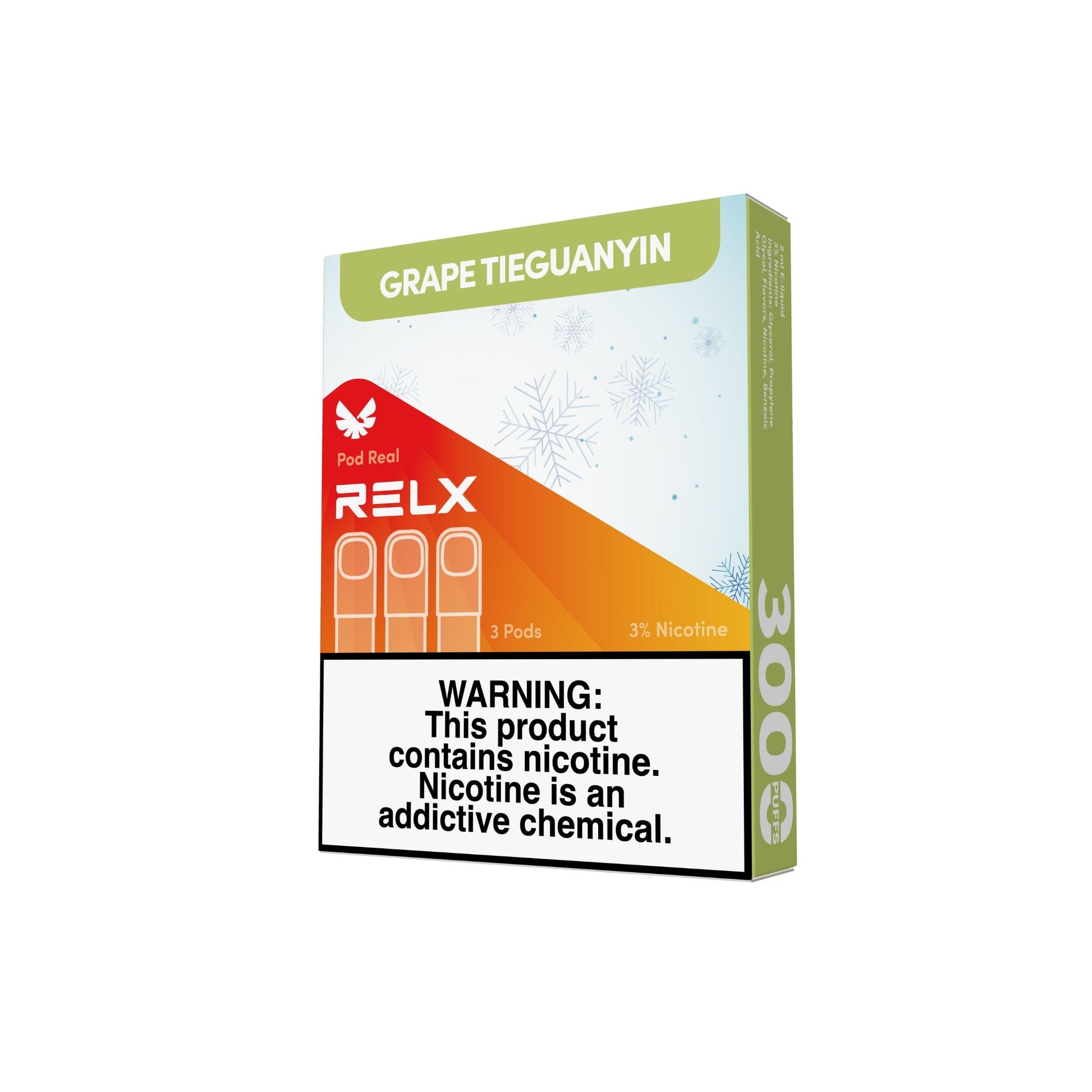 Relx 6th generation cartridge new Jasmine Green Tea flavor (ceramic co Relx 6th generation cartridge new Jasmine Green Tea flavor (ceramic co