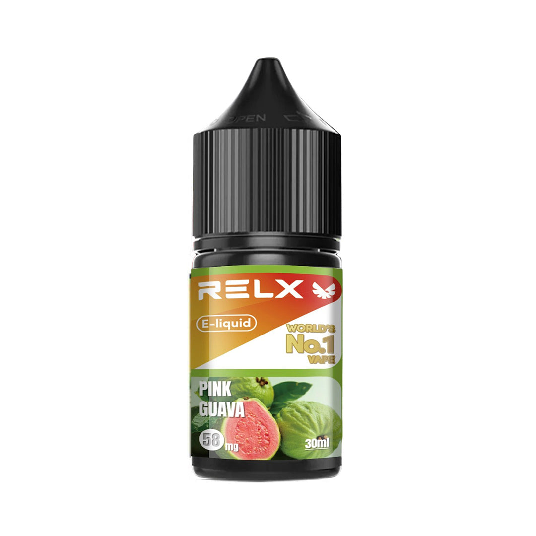 正品悦刻三代积木空弹烟油套餐(5ml容积RELX空弹+30ml正品RELX E-liquid) 仅烟油 红心番石榴_5%Nic