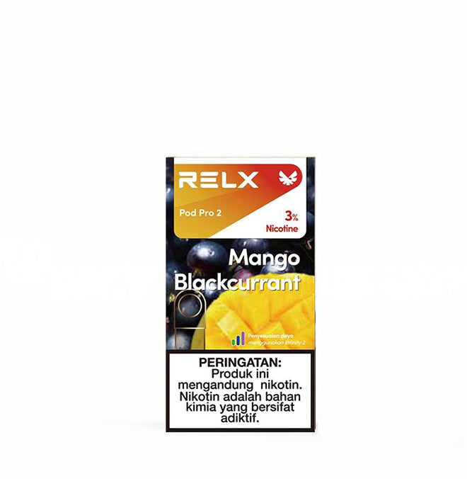正品悦刻RELX外贸弹芒果黑加仑(Mango Blackcurrant)口味-单颗装三颗起售