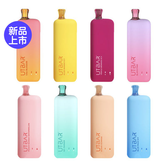 正品FLUM UTBAR 6000口绚丽质感外观设计电量油量指示一次性电子烟-多口味可选
