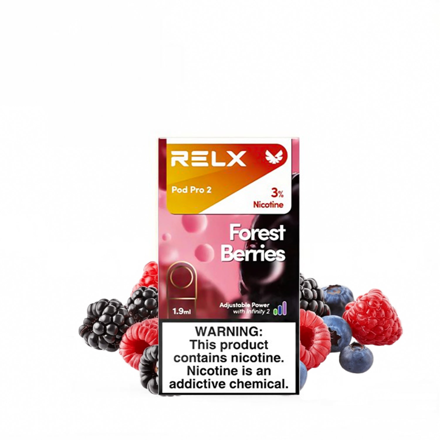 正品悦刻RELX外贸弹森林莓果(Forest Berries)口味-单颗装-(陶瓷芯版本)-三颗起售