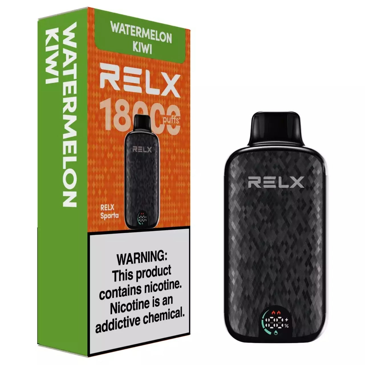 Authentic RELX Sparta 18000 puffs, large capacity mixed fruit flavor, Authentic RELX Sparta 18000 puffs, large capacity mixed fruit flavor,