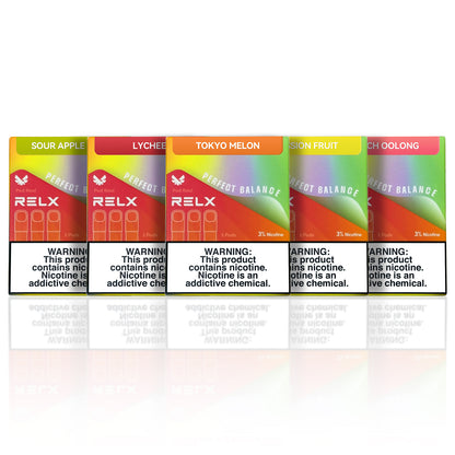 正品悦刻Relx Pod Real Perfect Balance马来版完美平衡系列-三颗装，多口味可选