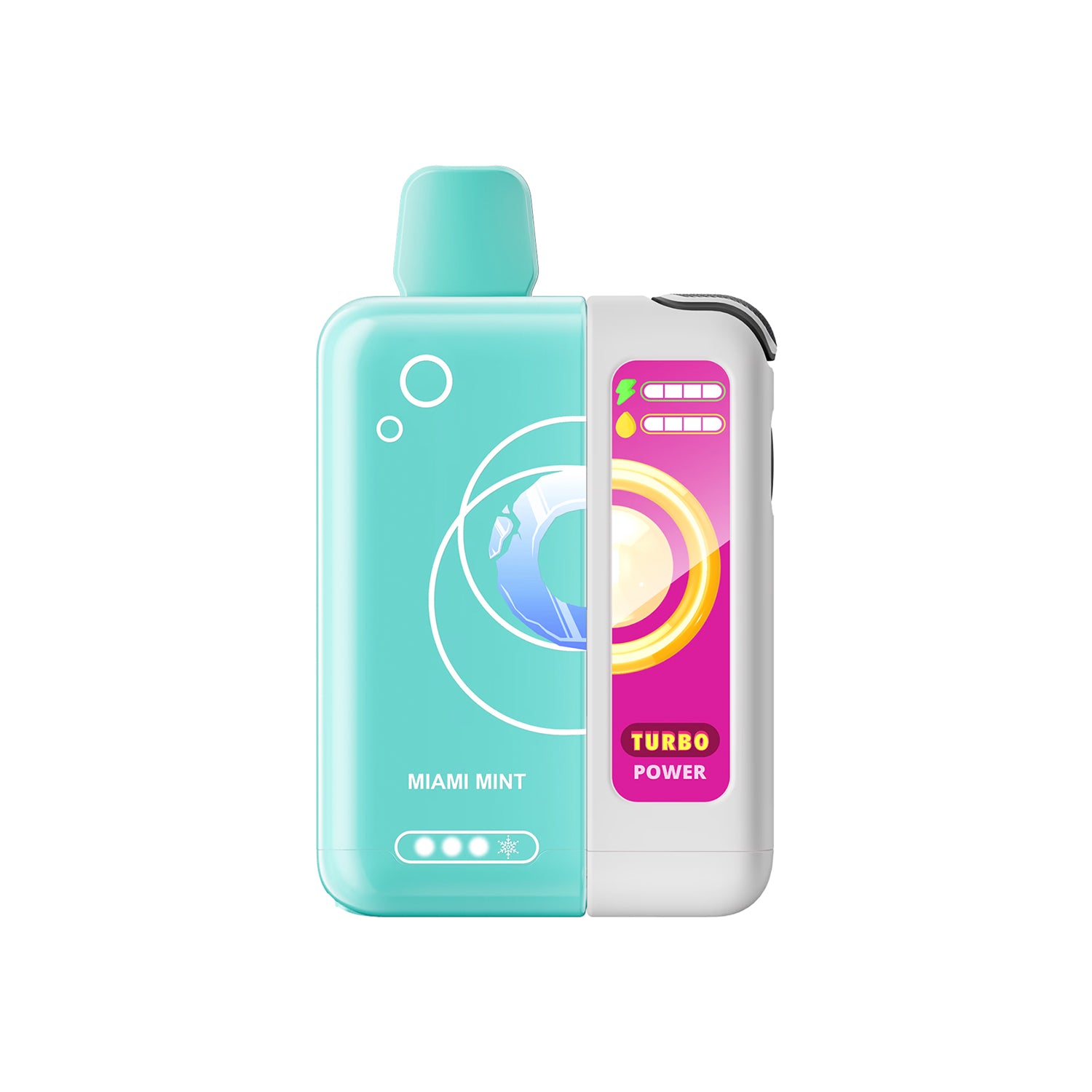 正品韩版ELFBAR JoinOne Icy Kit冰爽积木套装动画TFT液晶屏三挡可调冰度/功率经典时尚电子烟-多口味可选 套装 迈阿密薄荷