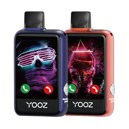 正品柚子 YOOZ LINKX 25000口超大触控屏蓝牙电话/游戏经典智能一次性电子烟-多口味可选