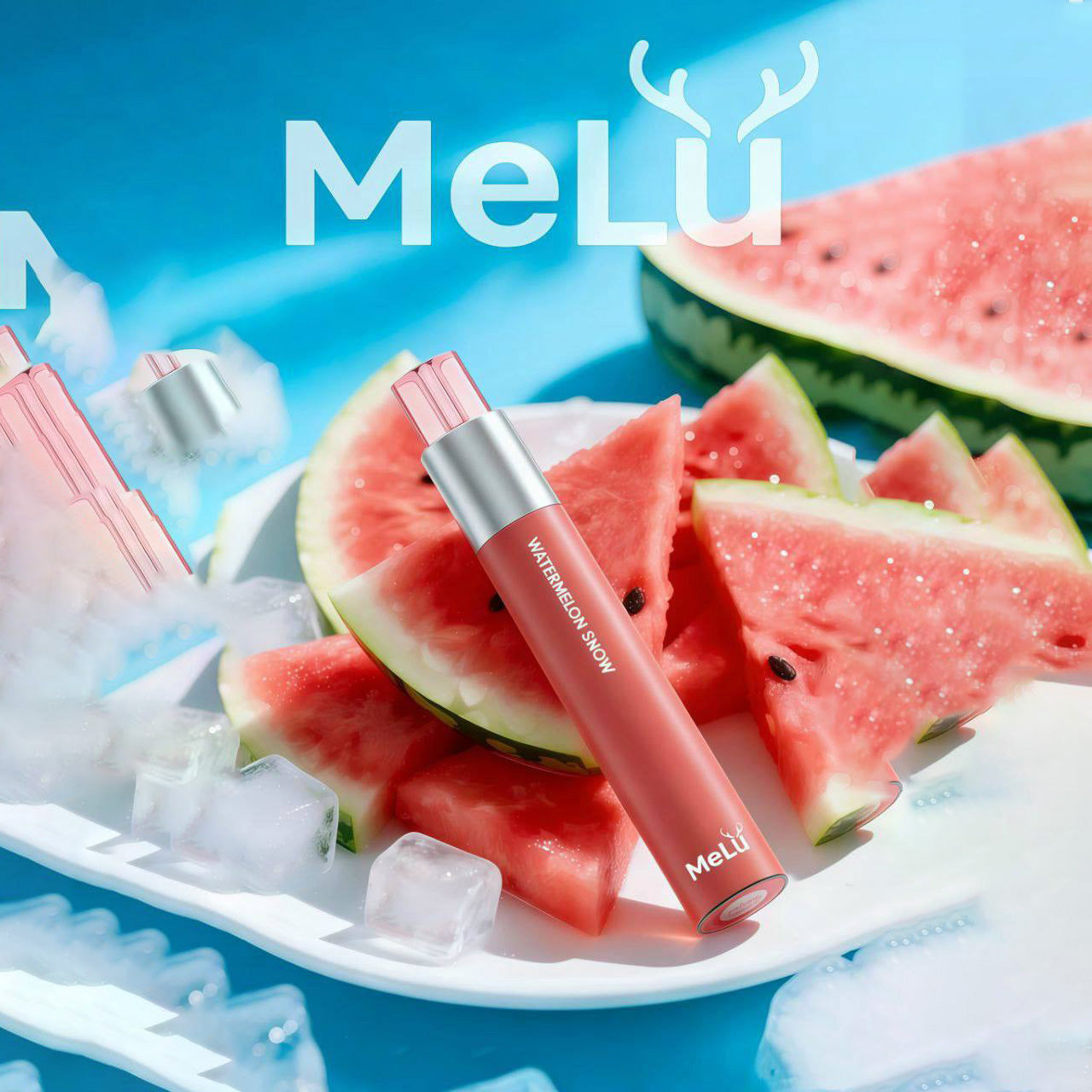 正品Heyday MeLu米鹿7000口可调功率清爽型可视化油舱配防尘帽一次性电子烟-多口味可选