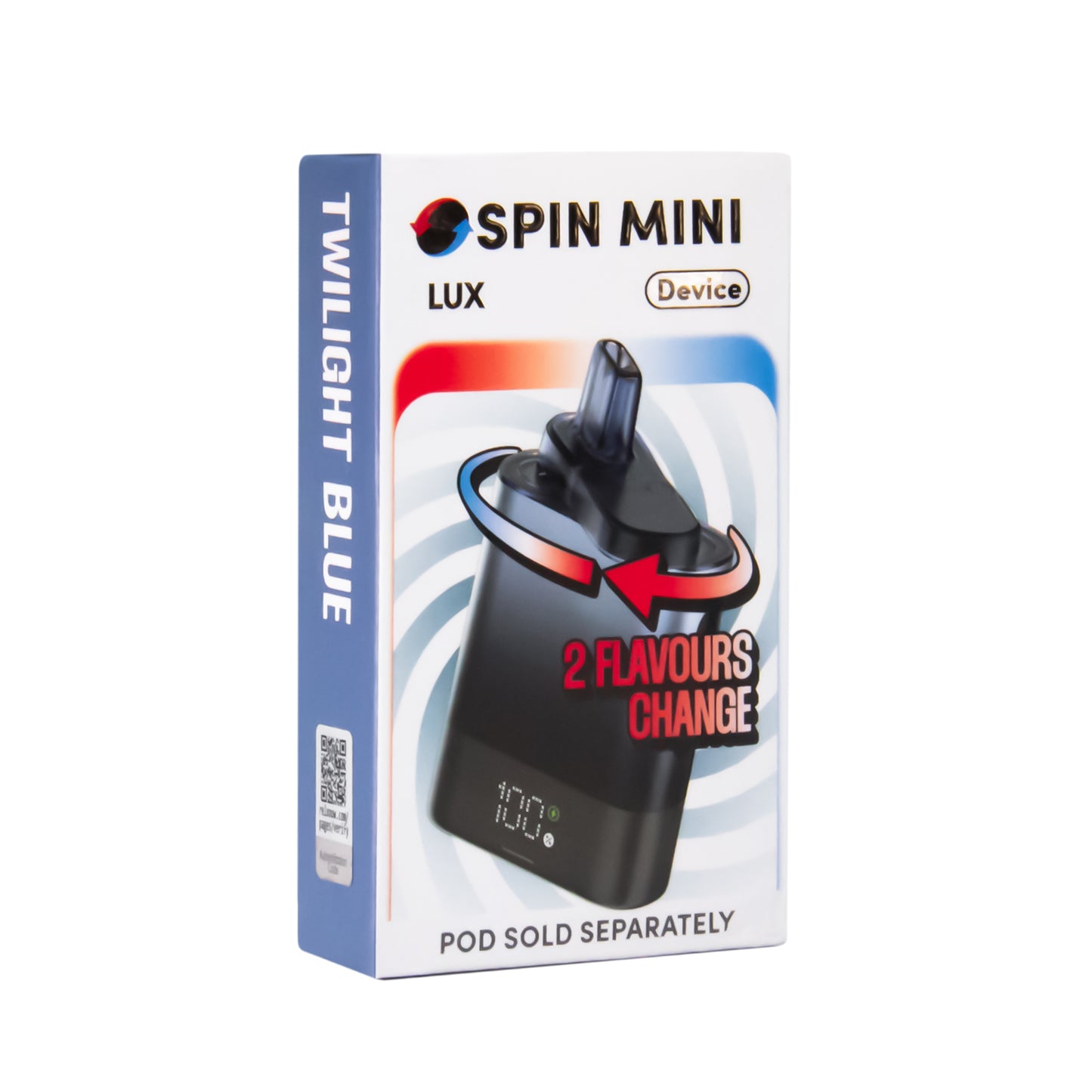 正品悦刻RELX Spin Mini Lux旋钮式双口味创意电子烟一杆两烟弹套餐-多口味可选