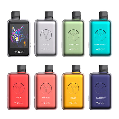 正品柚子 YOOZ LINKX 25000口超大触控屏蓝牙电话/游戏经典智能一次性电子烟-多口味可选